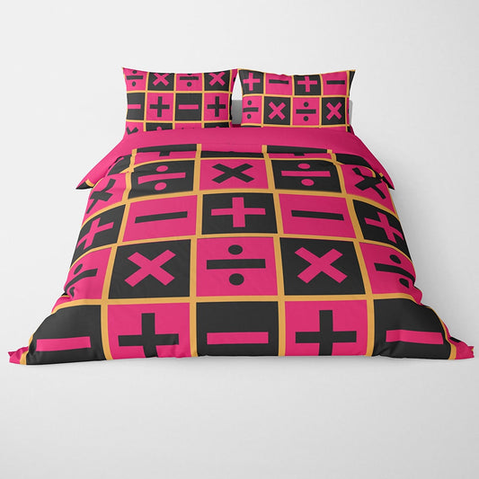 Trish Jojo funk Pattern Duvet Cover Set Bedding