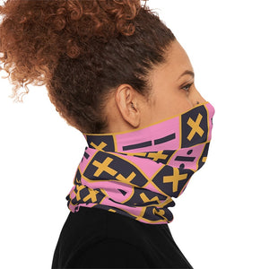 Trish Una Pattern JoJo's Bizarre Adventure Neck Gaiter Bandana Scarf