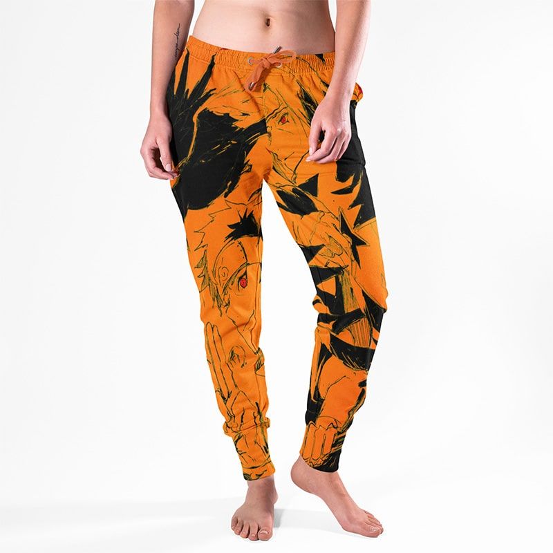 Uchiha Brother Itachi Sasuke All Over Brushed Sweatpants - Naruto Joggers-Joggers-Activewear,Akatsuki,Itachi Uchiha,Joggers,Naruto,Naruto Joggers,Sasuke Uchiha,Sweatpants