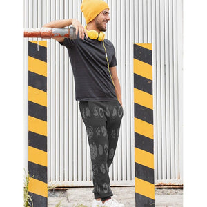 Uchiha Eyes All Over Brushed Naruto Sweatpants Joggers-Joggers-Activewear,Joggers,Naruto,Naruto Joggers,Sweatpants