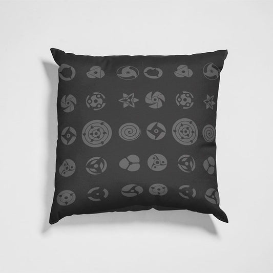 Uchiha Madara Renighan Embossed Uciha Eyes Naruto Throw Pillow-Naruto-Home Decor,Madara Uchiha,Naruto,Naruto Shippuden,Pillowcase,Sasuke Uchiha,Throw Pillow