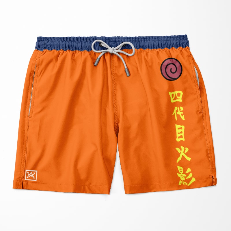Naruto Uzumaki Classic Emblem Board Shorts