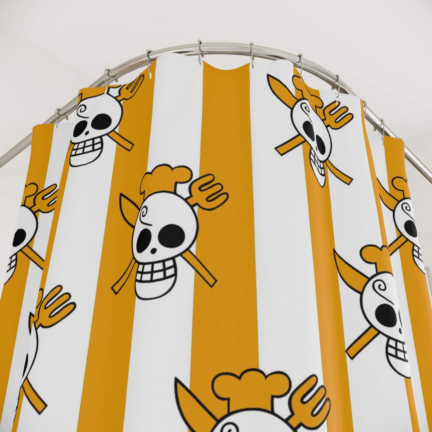 Vinsmoke Sanji Classic One Piece Pattern Shower Curtains
