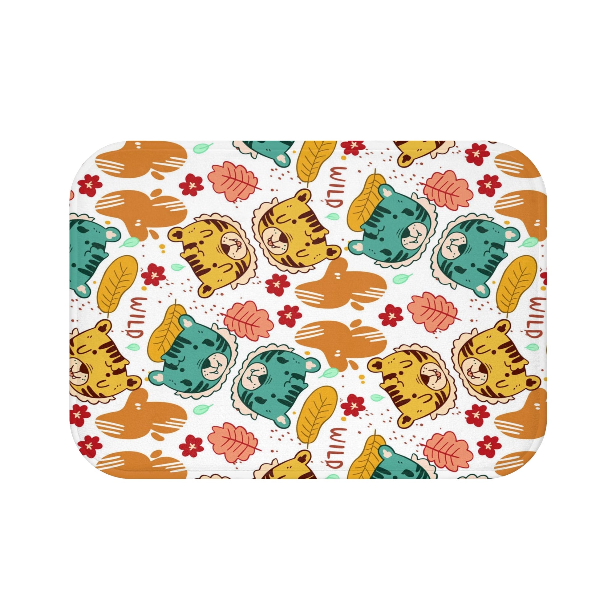 Wild Cute Kittens All Over Bath Mats