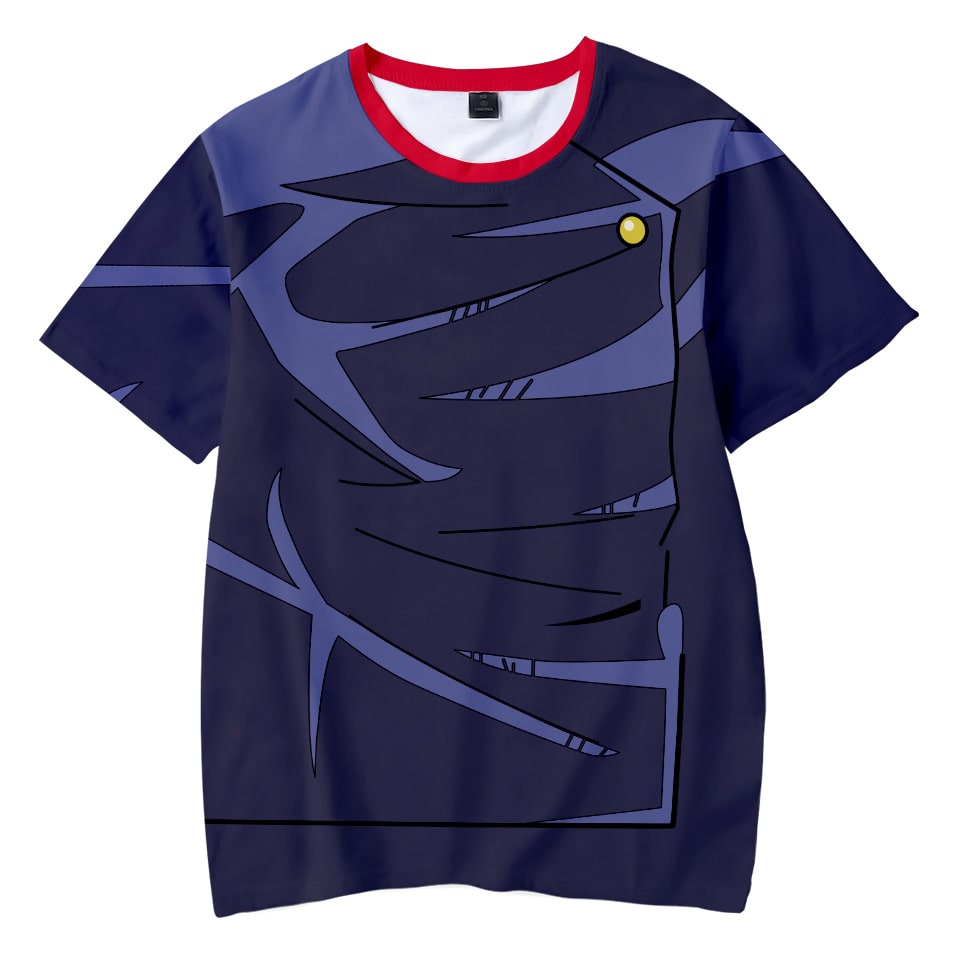 Jujutsu Itadori Curse School Uniform Pattern T-Shirt