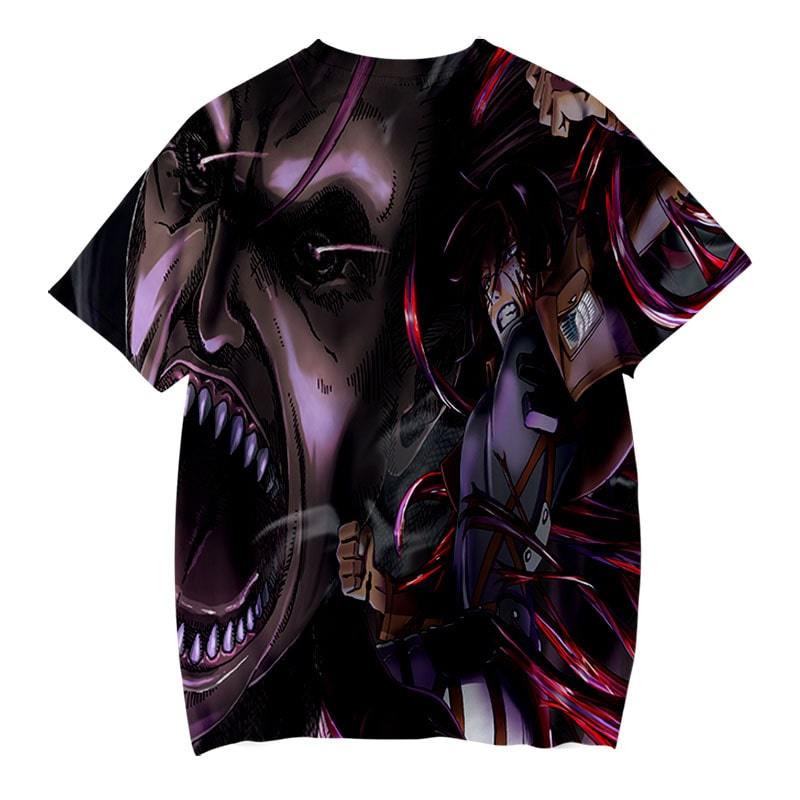 Attack on Titan Ymir Titan Overlap Shingeki no Kyojin T-Shirt