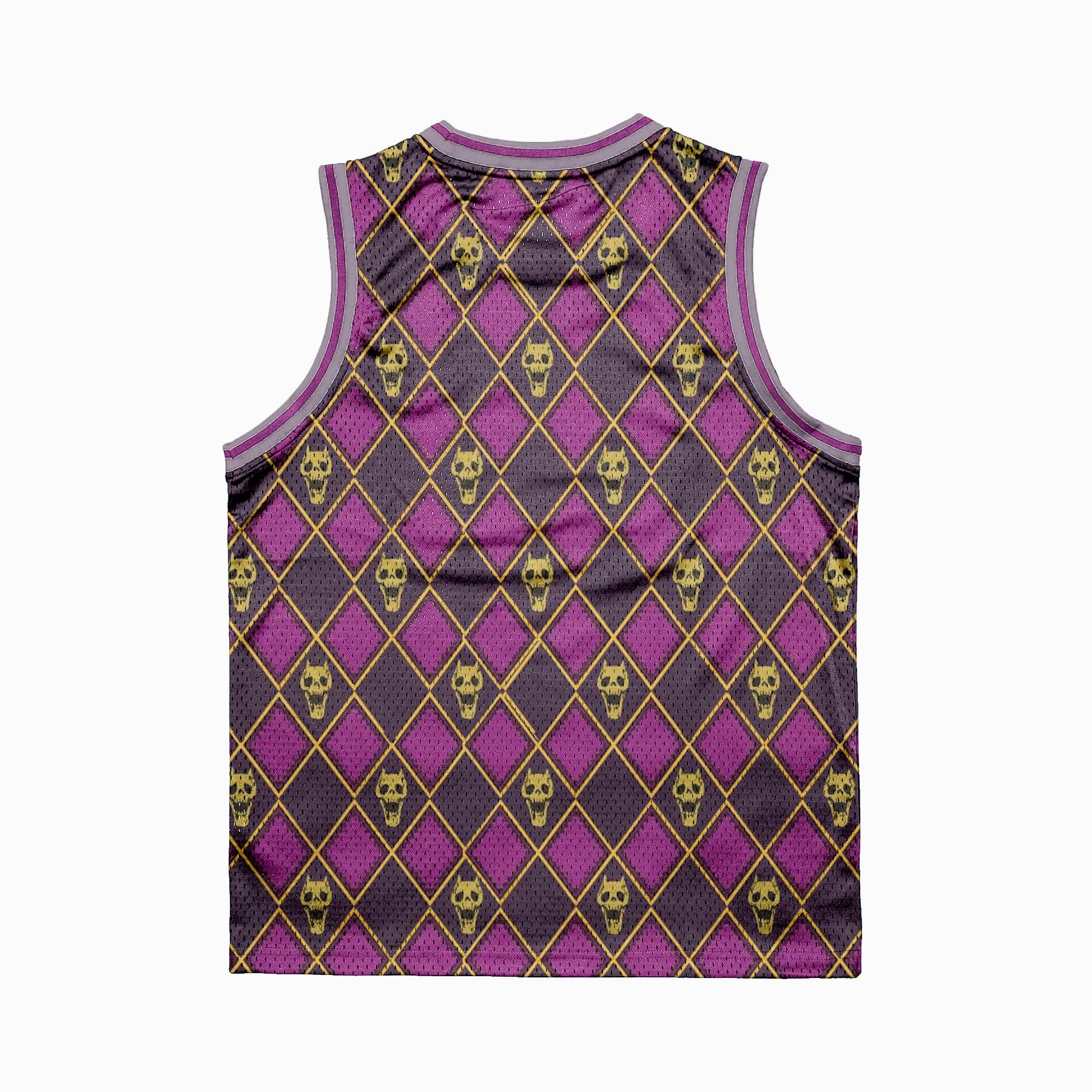 Kira JJBA Pattern JoJo Basketball Jersey