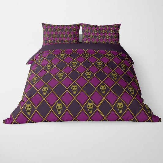 Kira JJBA Pattern JoJo Duvet Cover Set Bedding