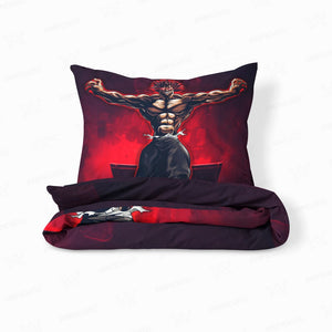 Yujiro Hanma Blood Lust Baki Duvet Cover Bedding