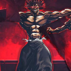 Yujiro Hanma Blood Lust Baki Duvet Cover Bedding