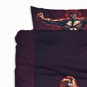 Yujiro Hanma Blood Lust Baki Comforter Bedding