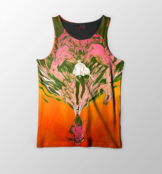 Yuta Okata Color Crossover Fusion Jujutsu Kaisen Tank Top