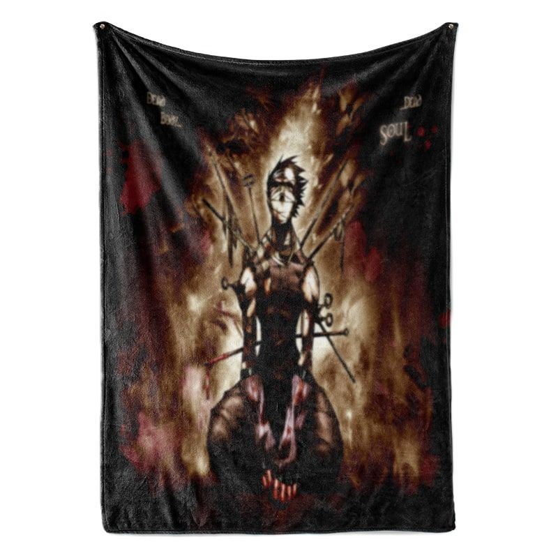 Zabuza Mamochi Demon of The Mist Naruto Blanket-Blanket-Blanket,Naruto,Naruto Blanket,Naruto Shippuden,Throw Blanket