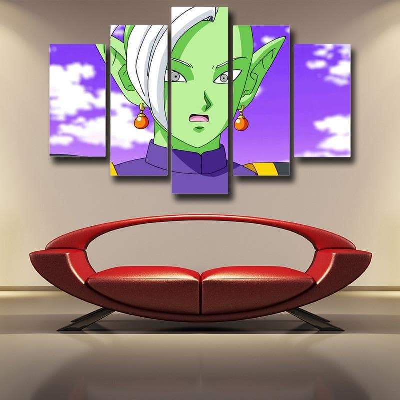 Zamasu 3D Printed Anime Canvas