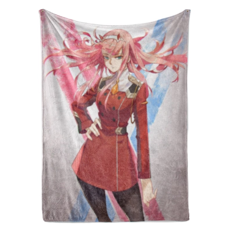 Zero Two Darling in The FranXX Color Crossover Blanket