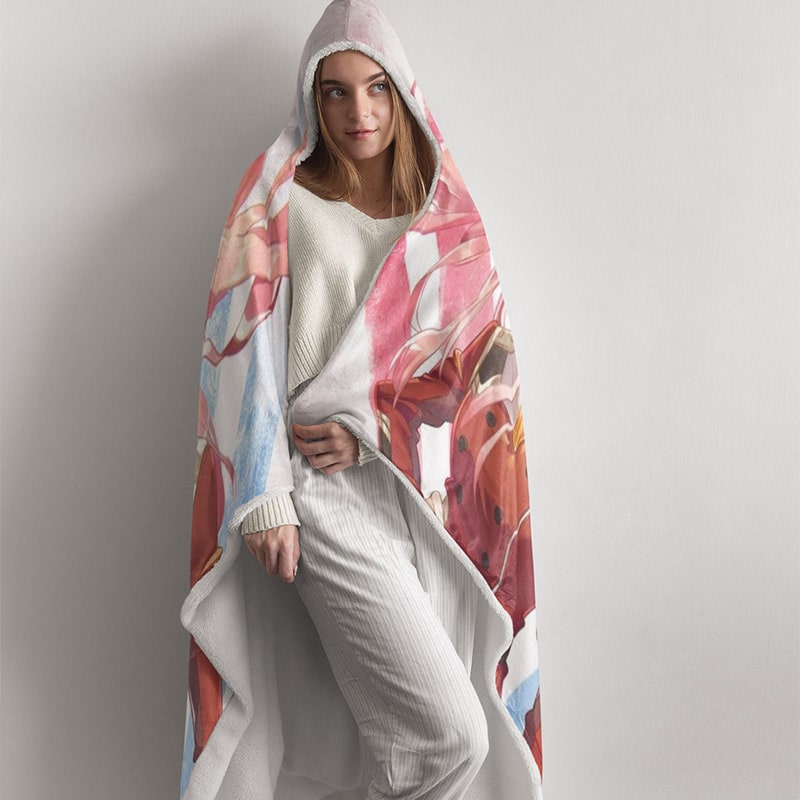Zero Two Darling in The FranXX Color Crossover Blanket