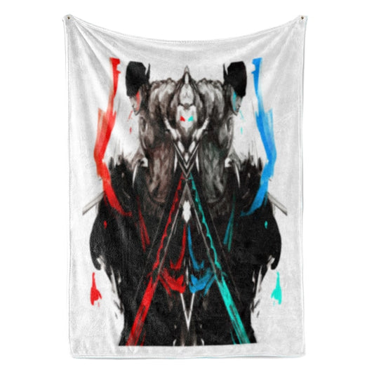 Zoro Double Sword Brushed One Piece Blanket