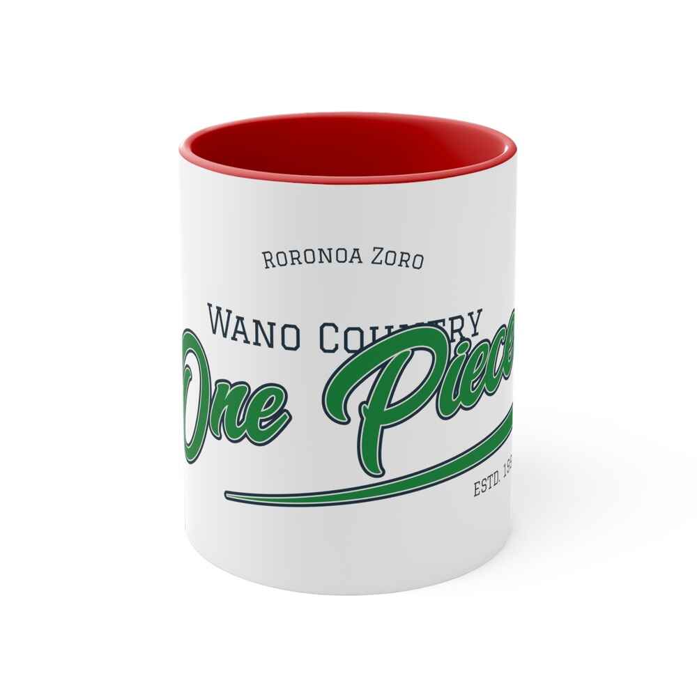 Roronoa Zoro One Piece Wano Country Accent Coffee Mug