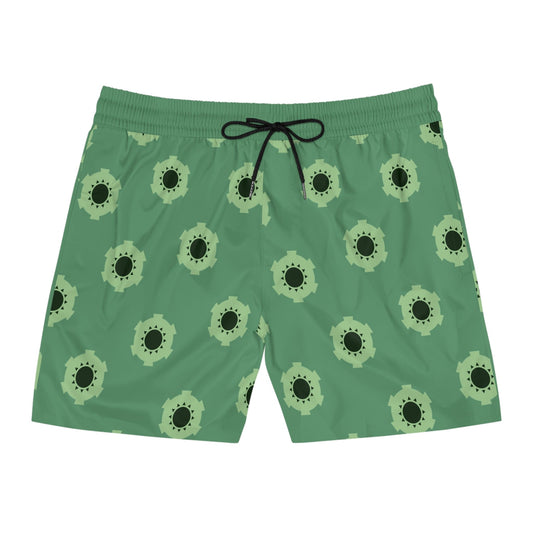 Roronoa Zoro Wano Pattern One Piece Board Shorts