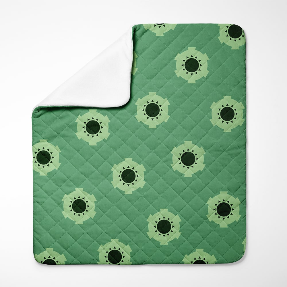 Zoro Wano Arc One Piece Pattern Bedspread Quilt Set