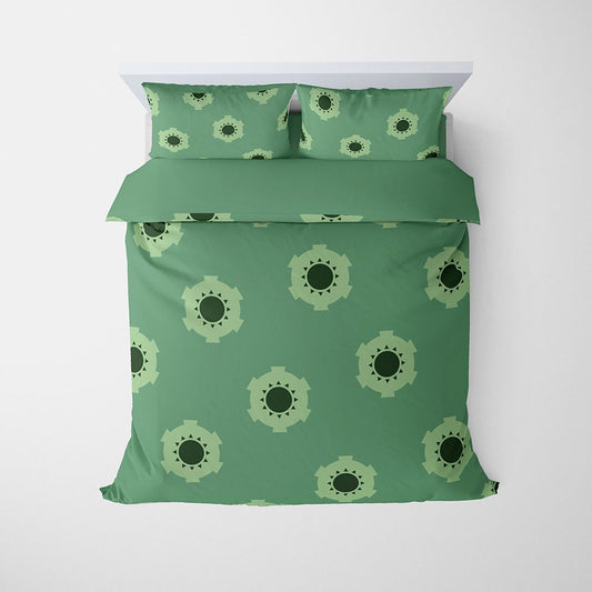  Zoro Wano Pattern One Piece Comforter Set Bedding