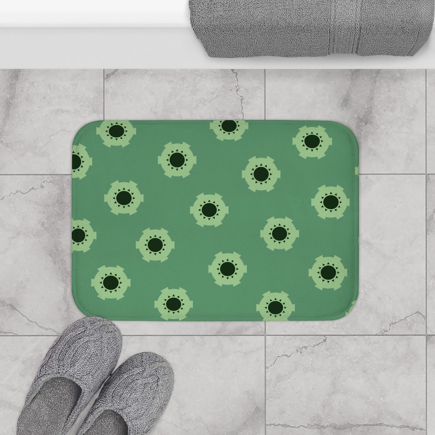 Zoro Wano Pattern One Piece Bath Mats