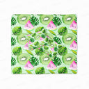 Watermelon Kiwi Brushed Pattern Duvet Cover Bedding