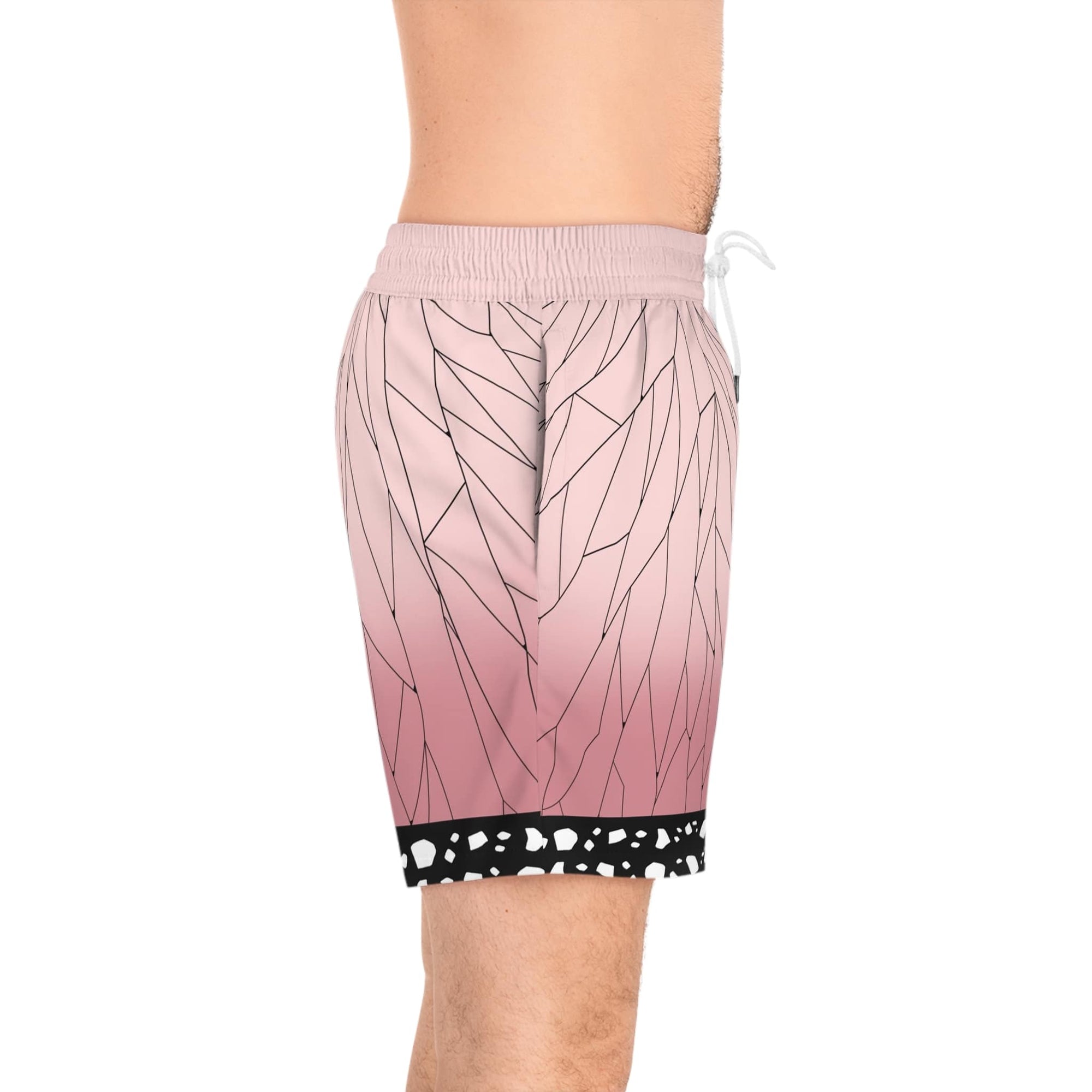 Demon slayer Kochou Shinobu Pink Fusion Swim Shorts