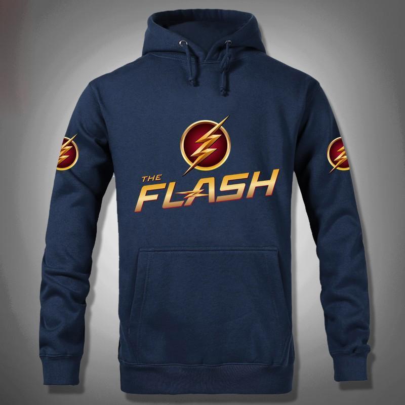 The Flash Lightning Bolt Cotton Sweatshirt Hoodie