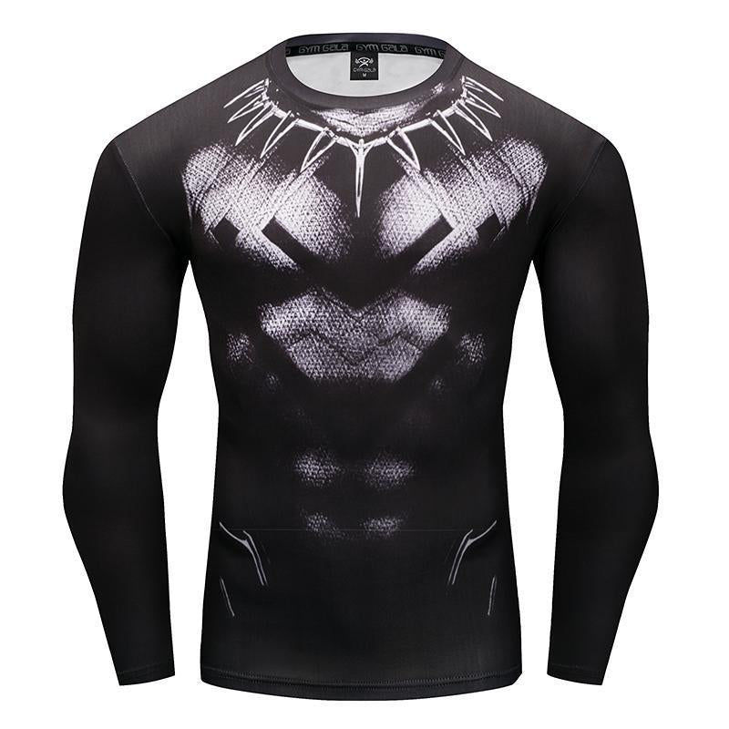 Black Panther: Compression 3D Printed T-shirts