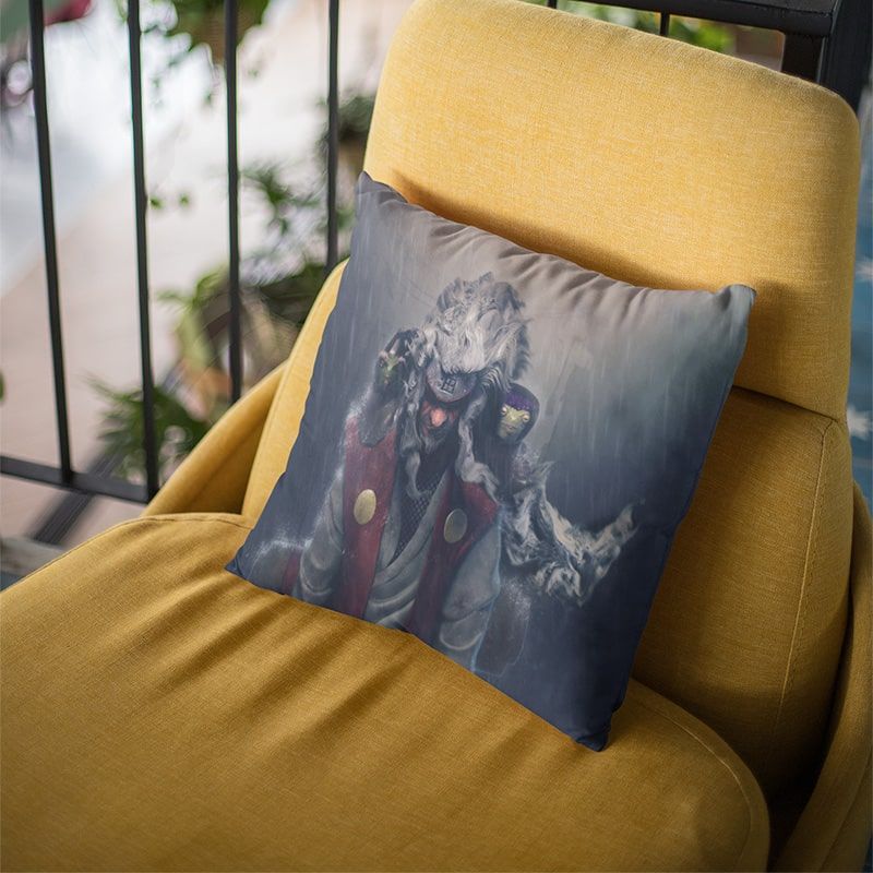 Master Jiraya Pervy Sage Sensei Empyrean Blend Naruto Throw Pillow-Naruto-Home Decor,Jiraiya,Naruto,Naruto Shippuden,Pillowcase,Throw Pillow